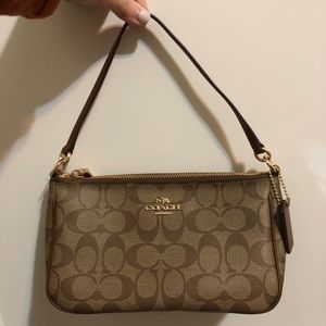NWT Coach signature leather small purse